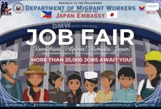 25 libong overseas job opportunities, alok sa Philippine-Japan Friendship Week